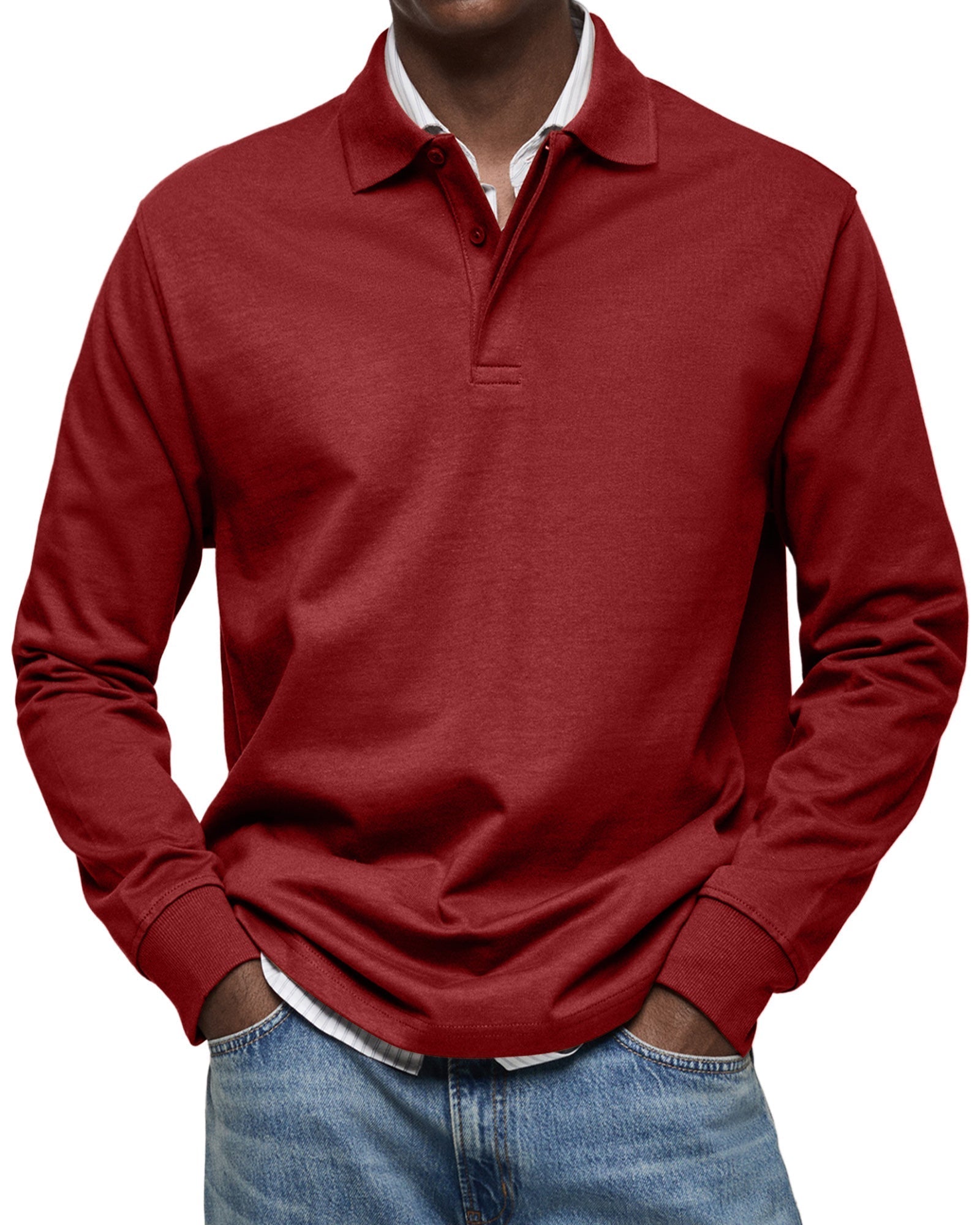 William | Classic Long Sleeve Polo