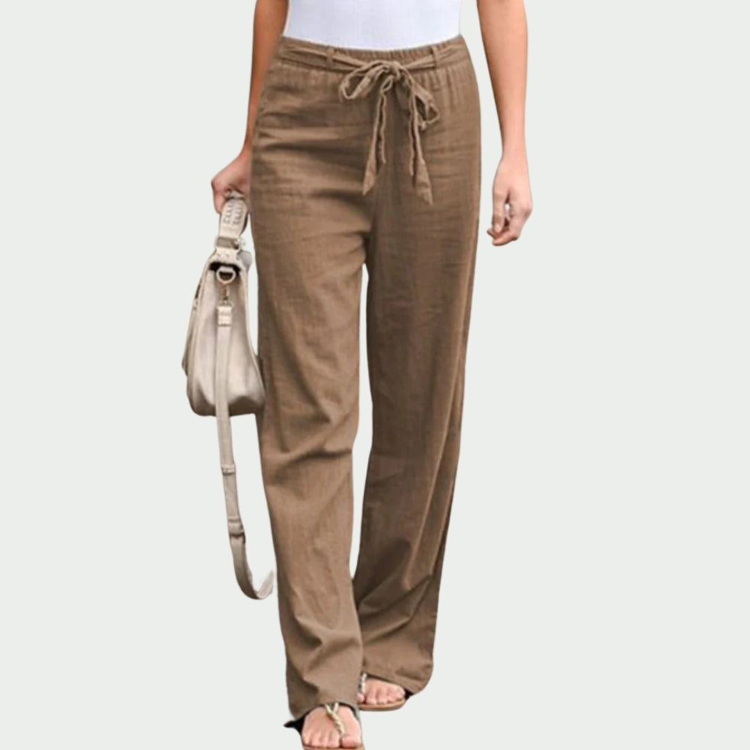 Florence | Elegant Linen Trousers