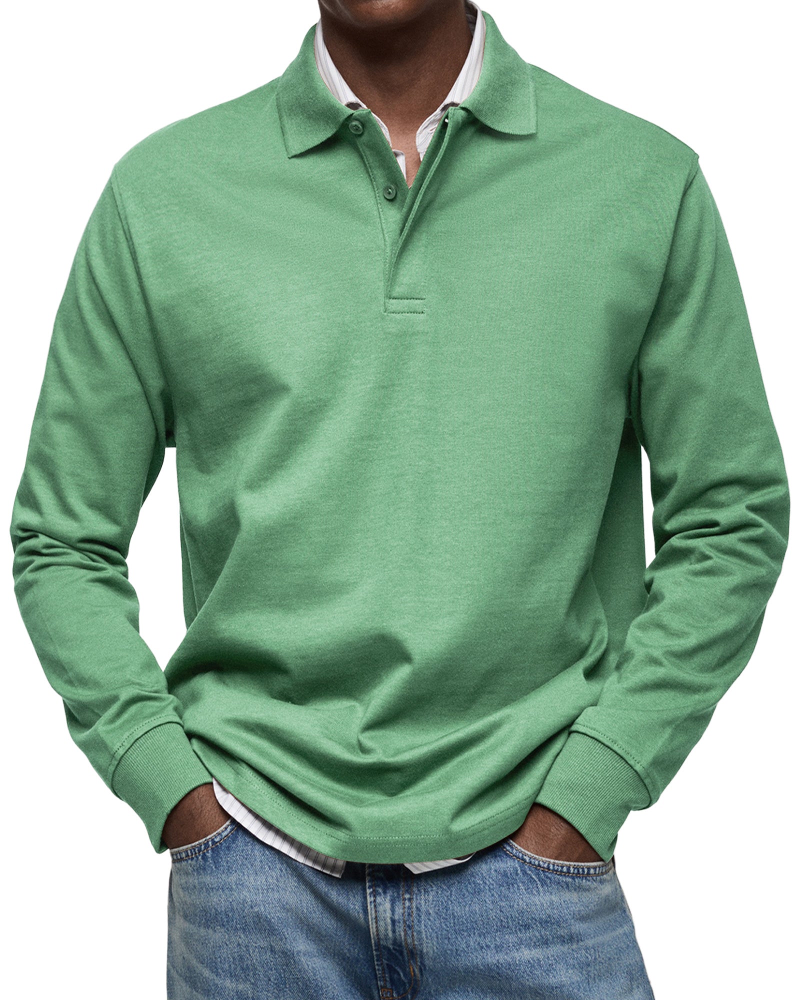 William | Classic Long Sleeve Polo