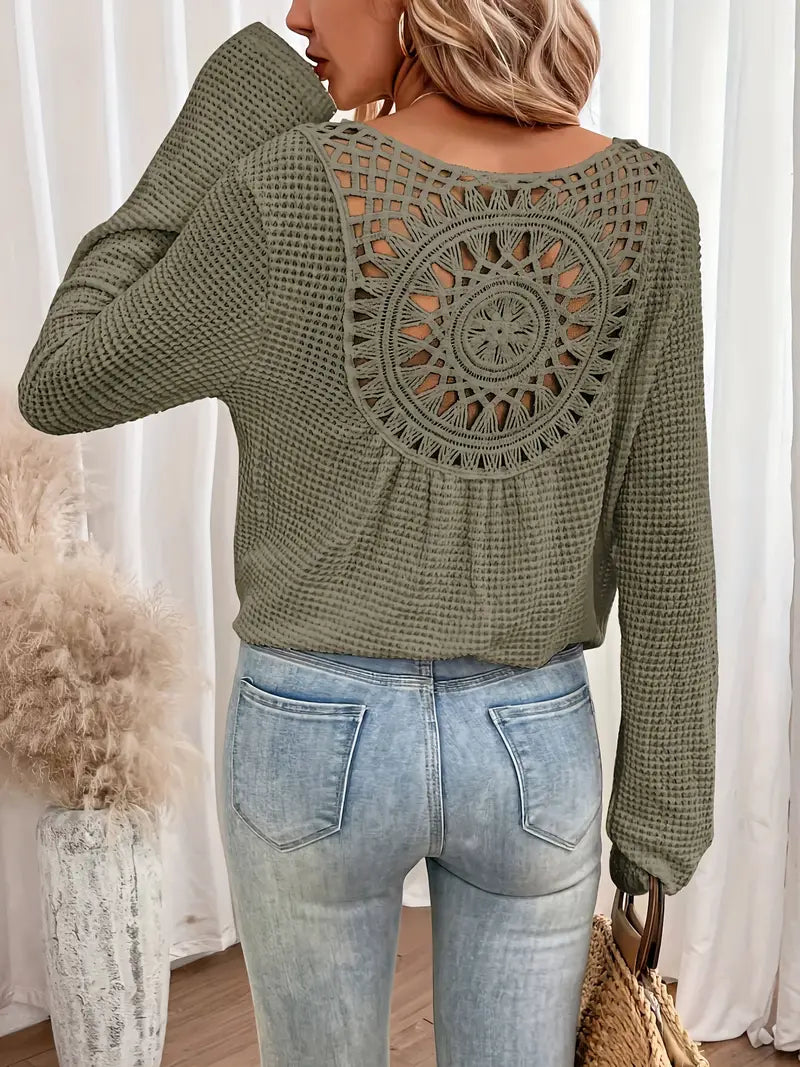 Wilma | Ibiza V-Neck Blouse
