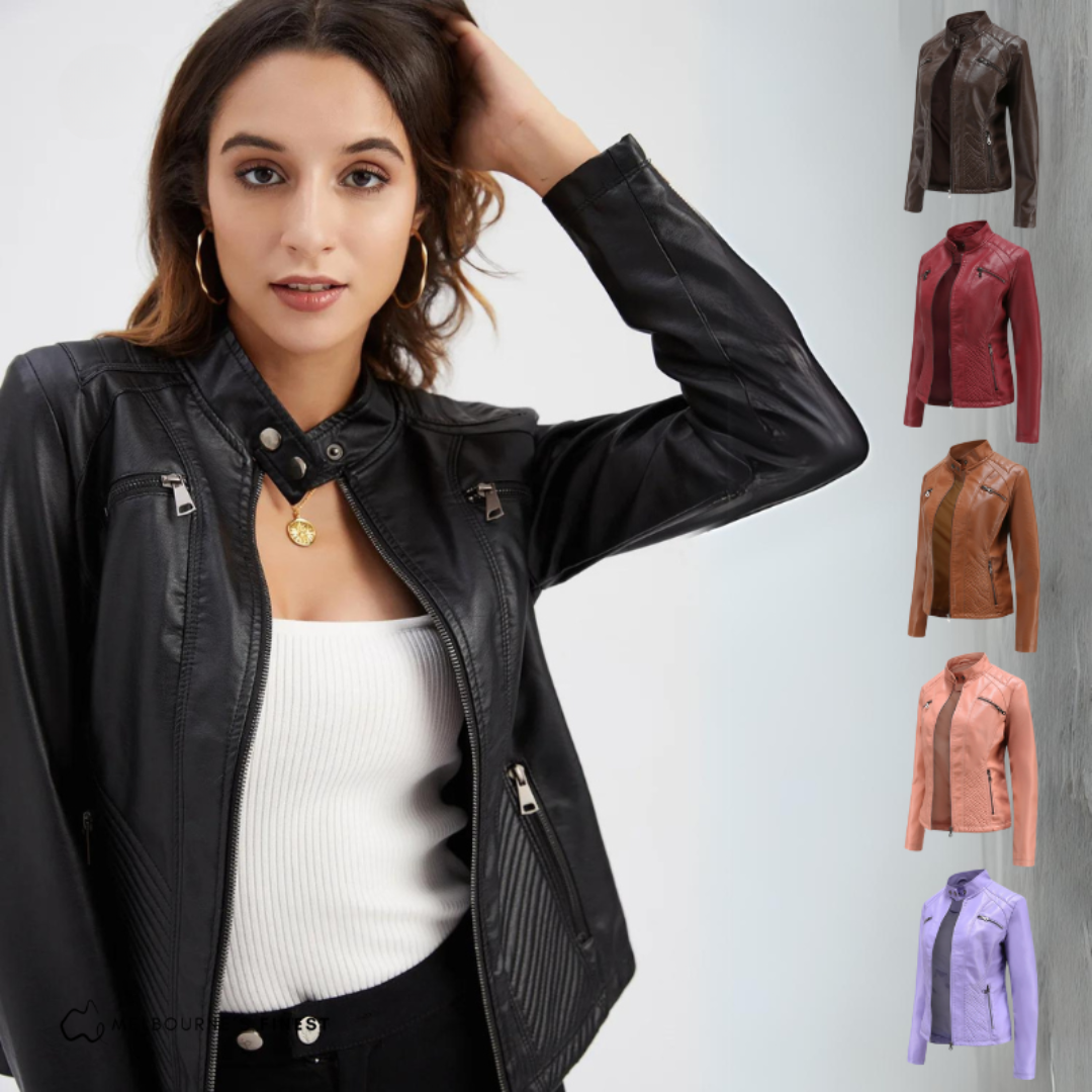 Robyn | Chic Leather Jacket