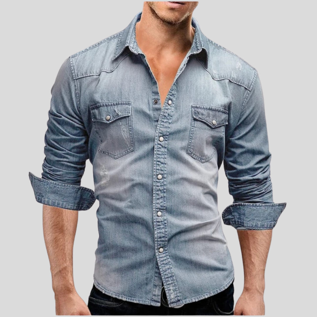 Liam | Modern Denim Dress