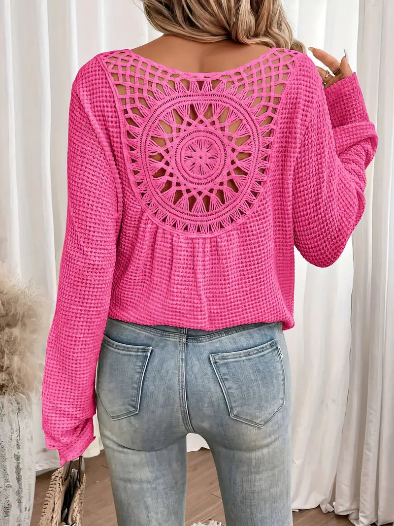 Wilma | Ibiza V-Neck Blouse