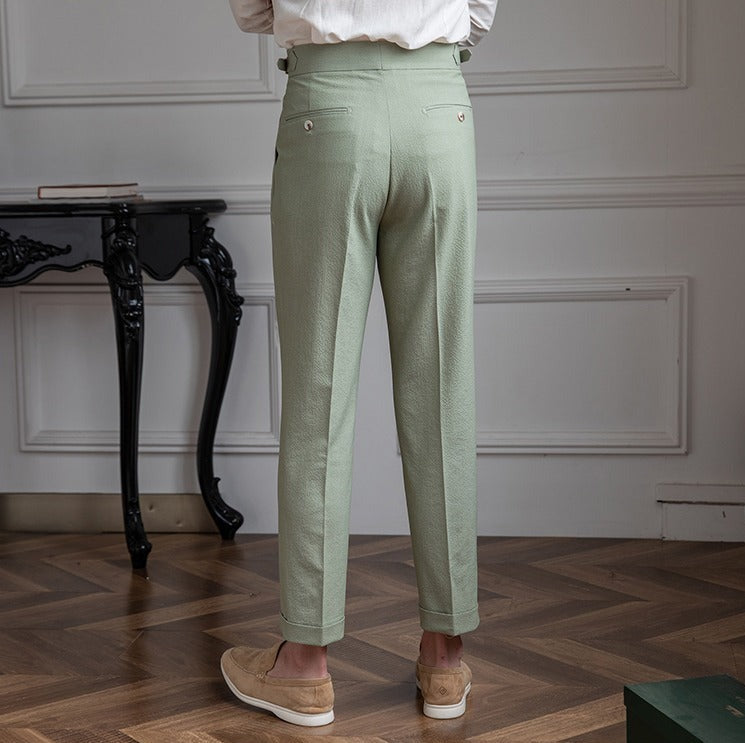 Luca | Pantalon Seersucker Aéré
