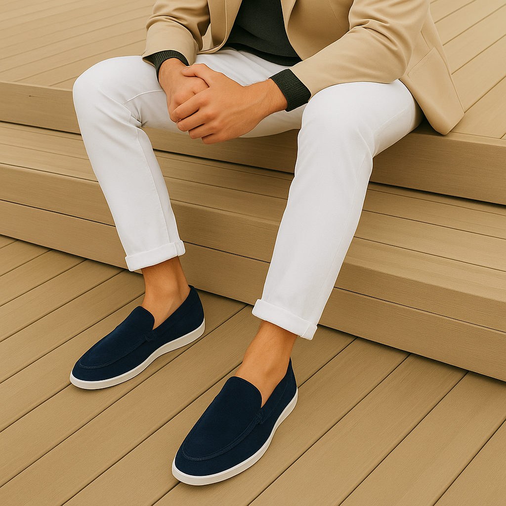 Luis | Mocasines de gamuza