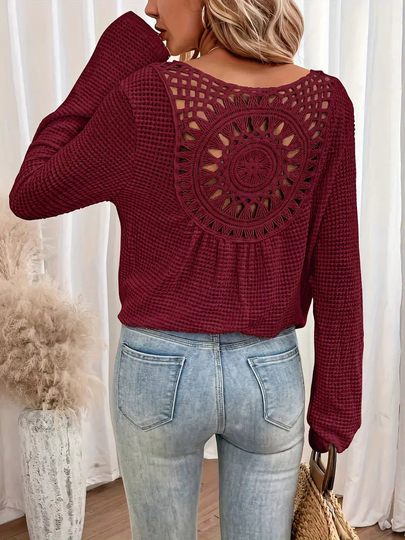 Wilma | Ibiza V-Neck Blouse