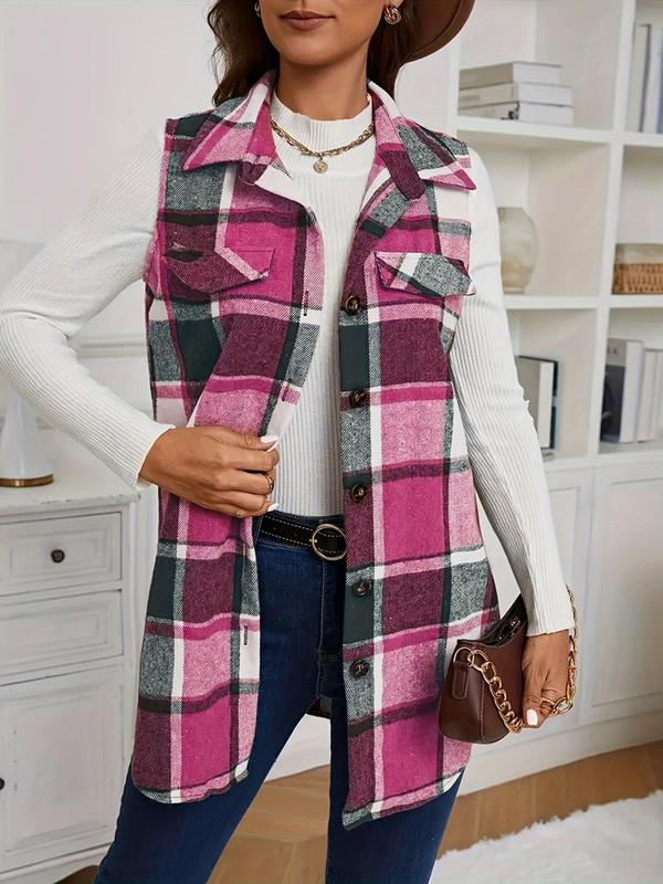 Ayla | Plaid Vest Chic