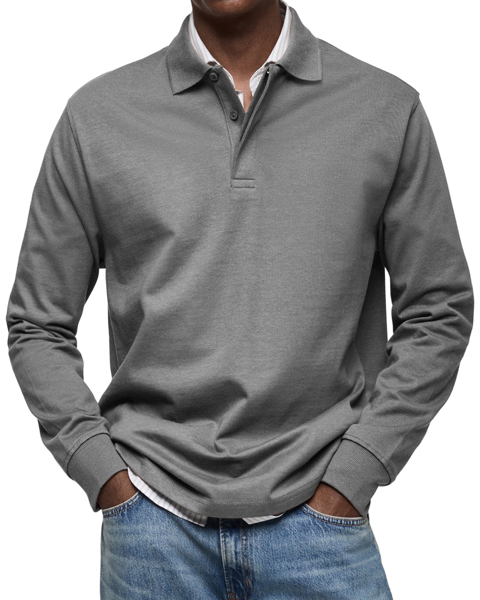 William | Classic Long Sleeve Polo