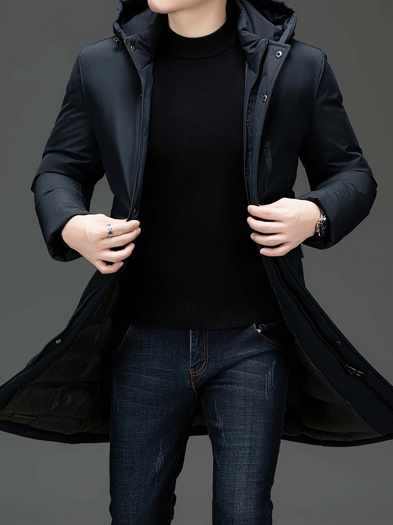 Aurèle | Stylish Hooded Coat