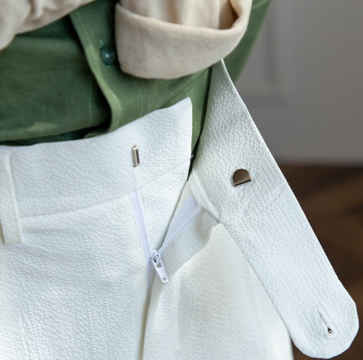 Luca | Pantalon Seersucker Aéré