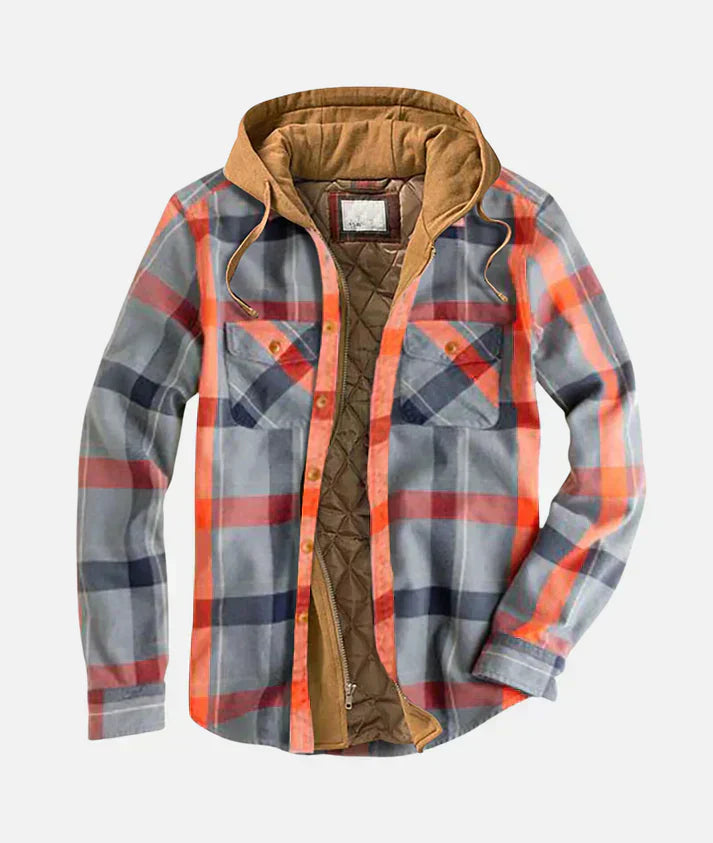 Boris | Patchwork Plaid Jacket