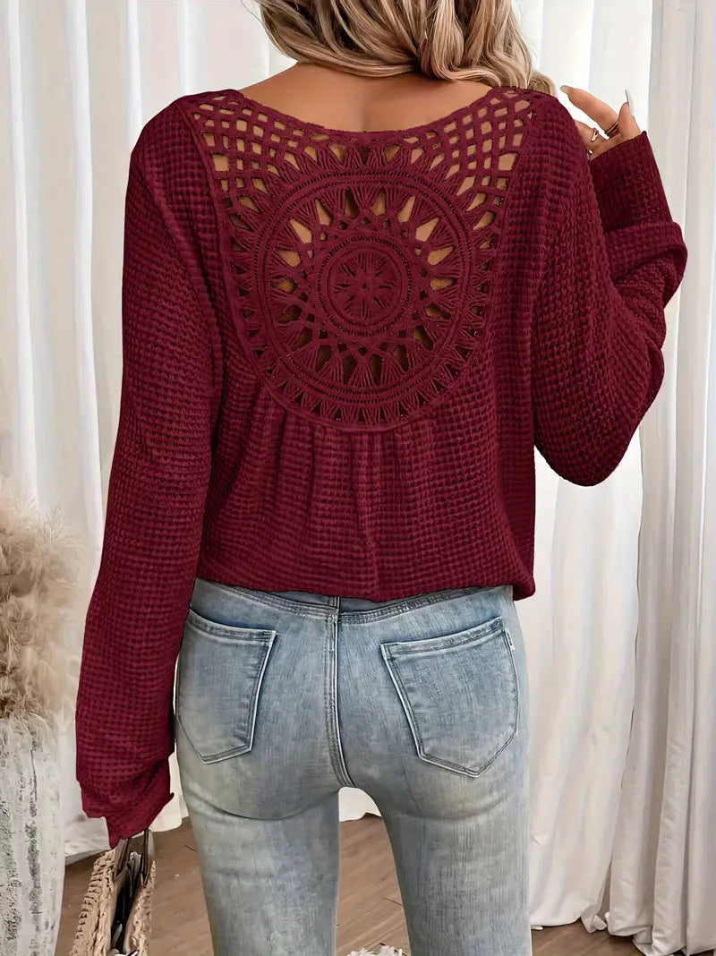Wilma | Ibiza V-Neck Blouse