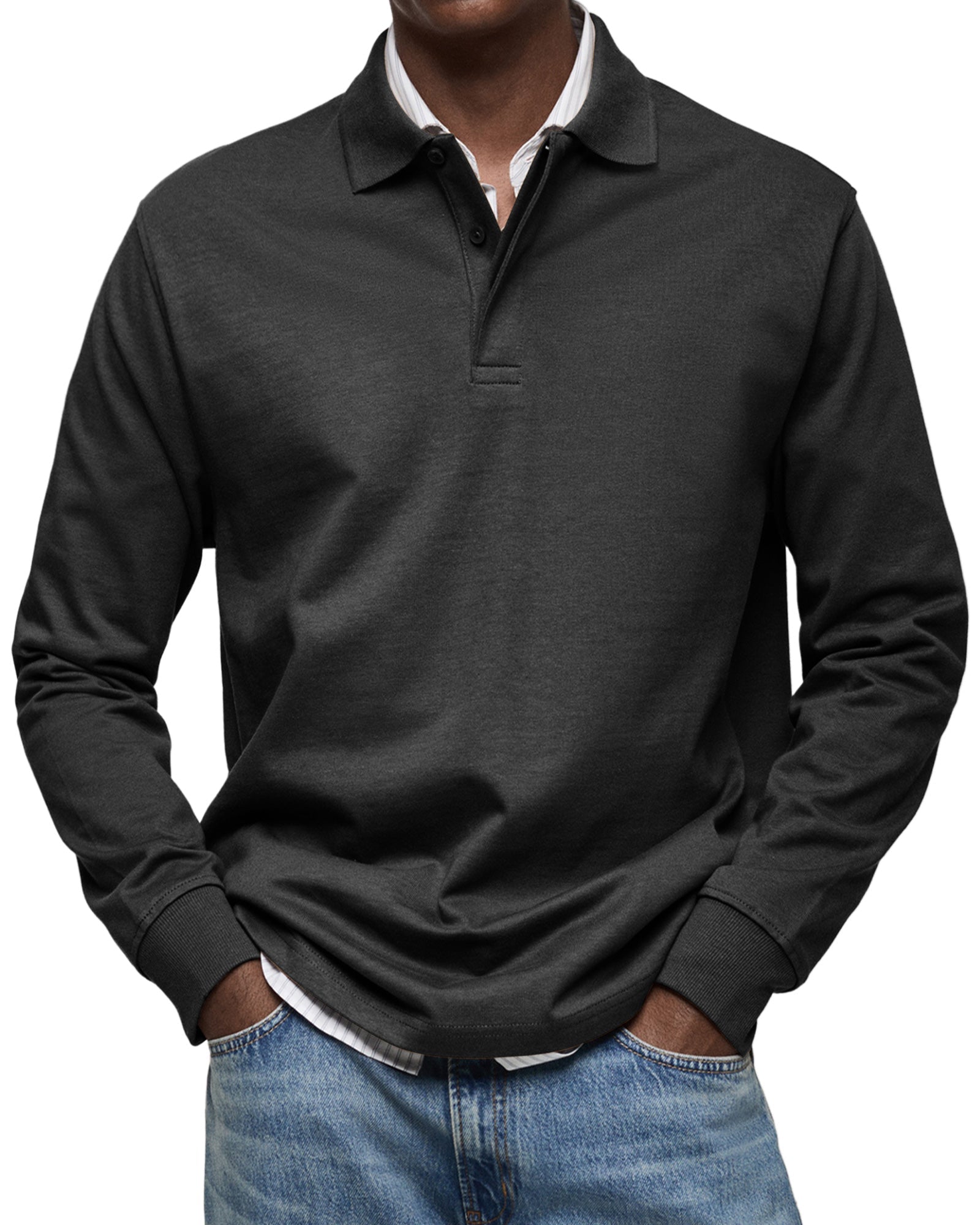 William | Classic Long Sleeve Polo