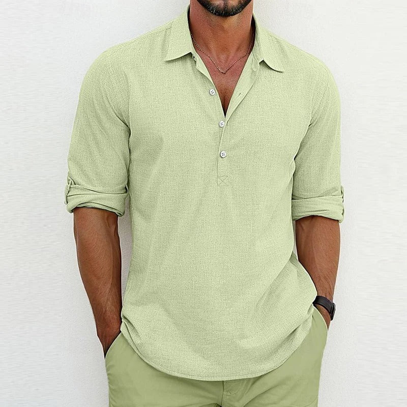Liam | Elegant Linen Dress