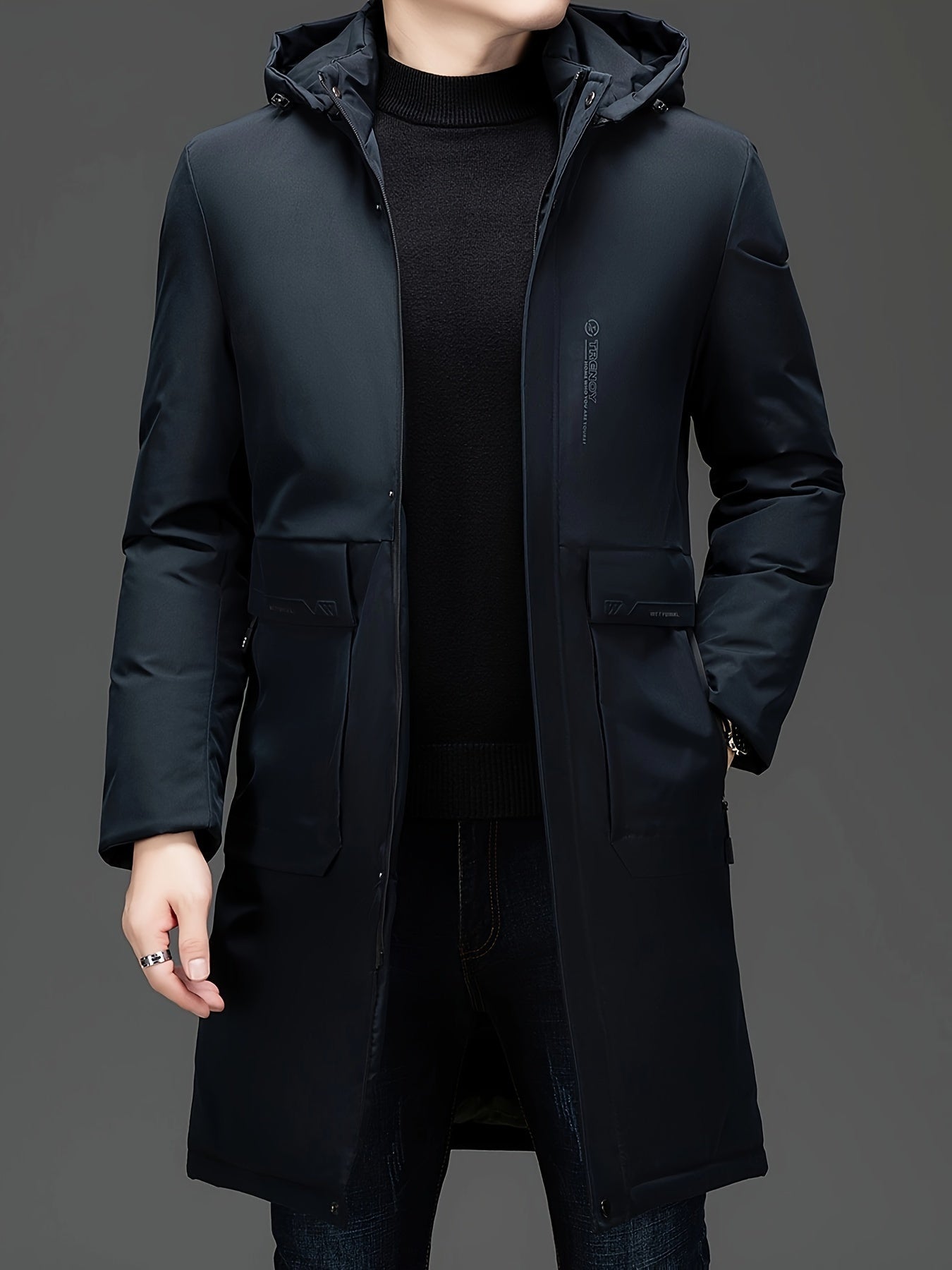 Aurèle | Stylish Hooded Coat