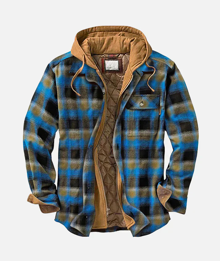 Boris | Patchwork Plaid Jacket