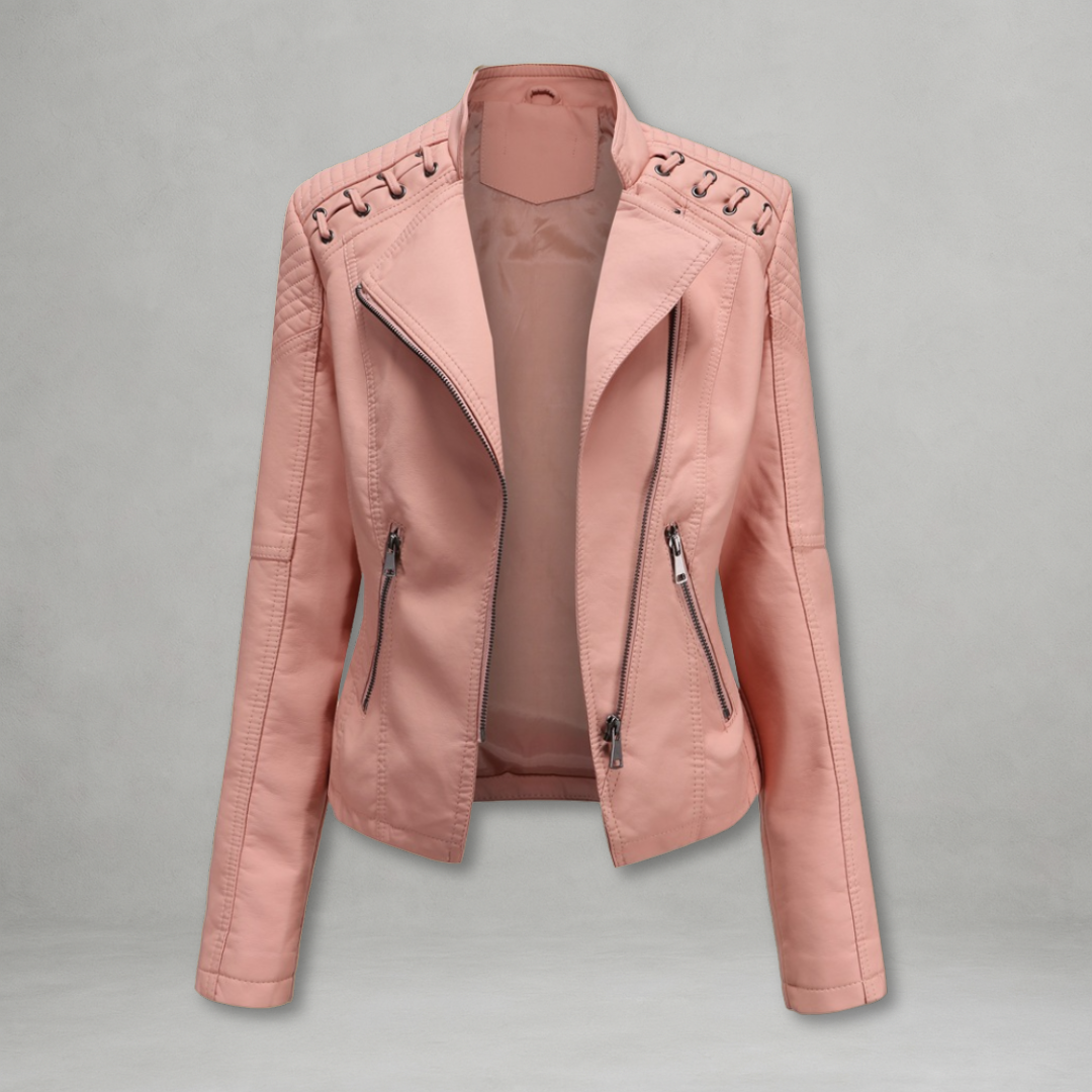 Nicole | Chic Leather Jacket