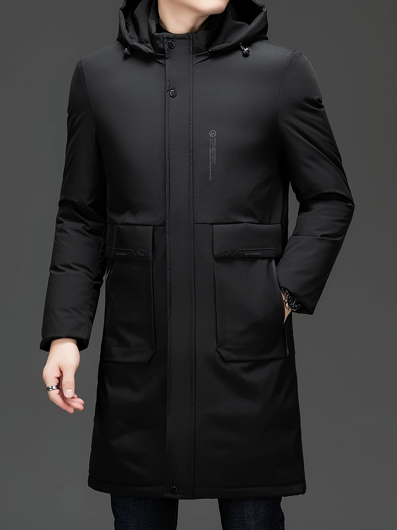 Aurèle | Stylish Hooded Coat