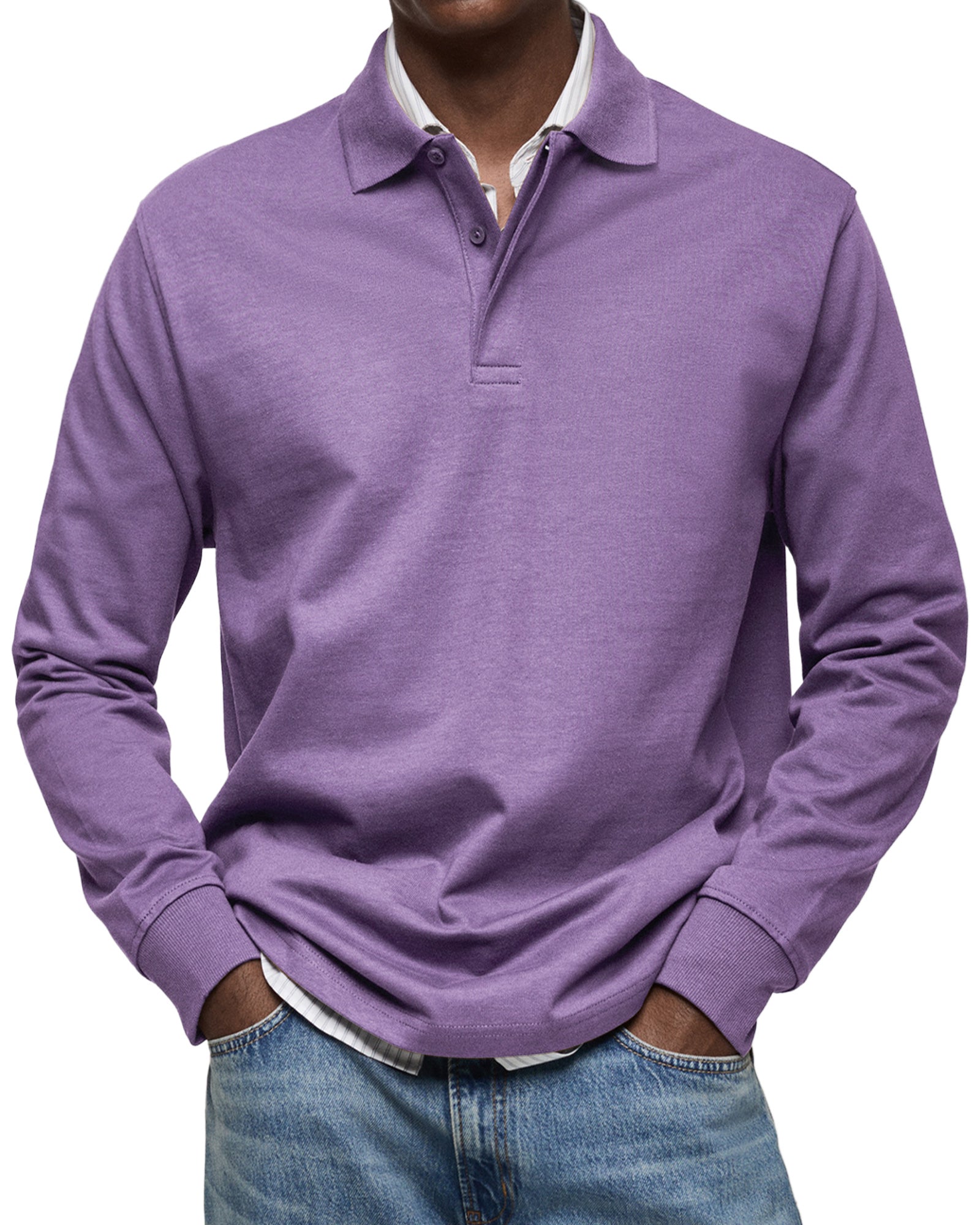 William | Classic Long Sleeve Polo