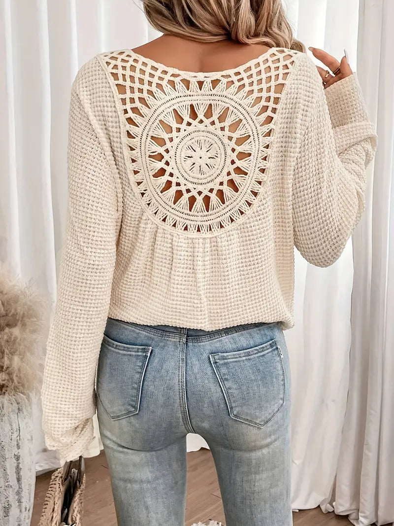 Wilma | Ibiza V-Neck Blouse