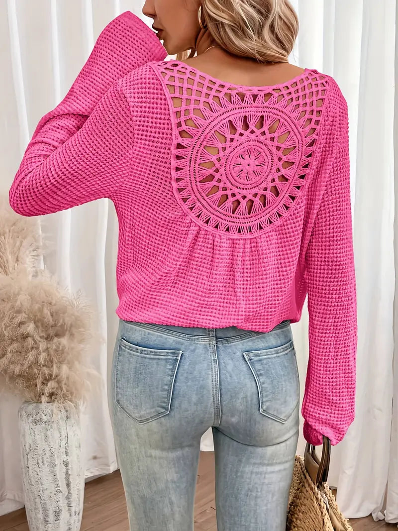 Wilma | Ibiza V-Neck Blouse
