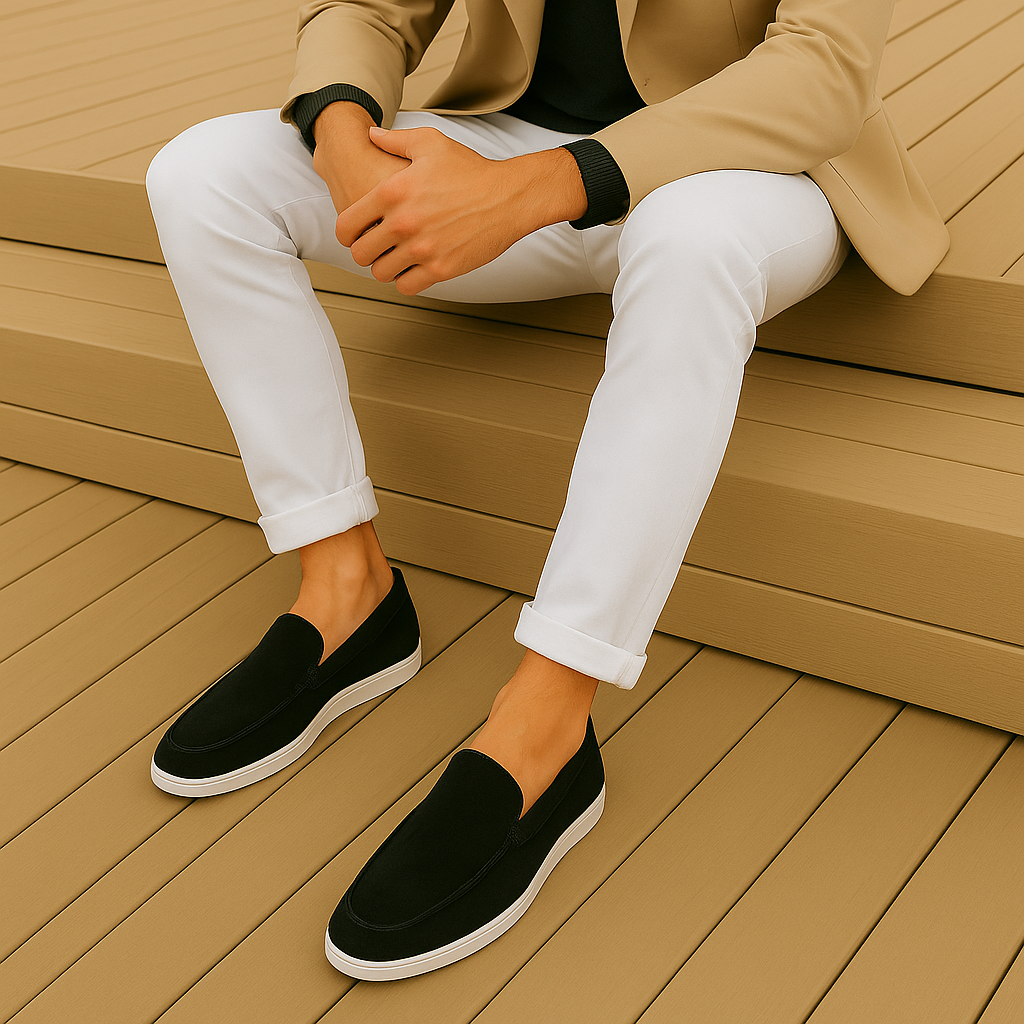 Luis | Mocasines de gamuza