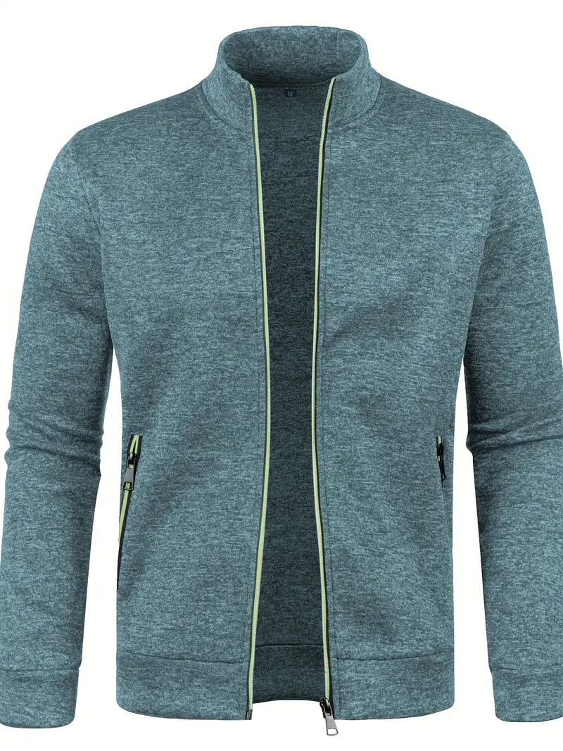 Guillaume | Modern Zip Cardigan