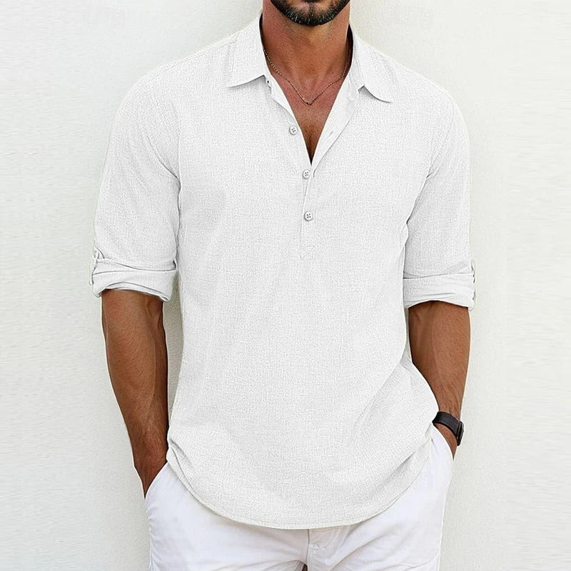 Liam | Elegant Linen Dress