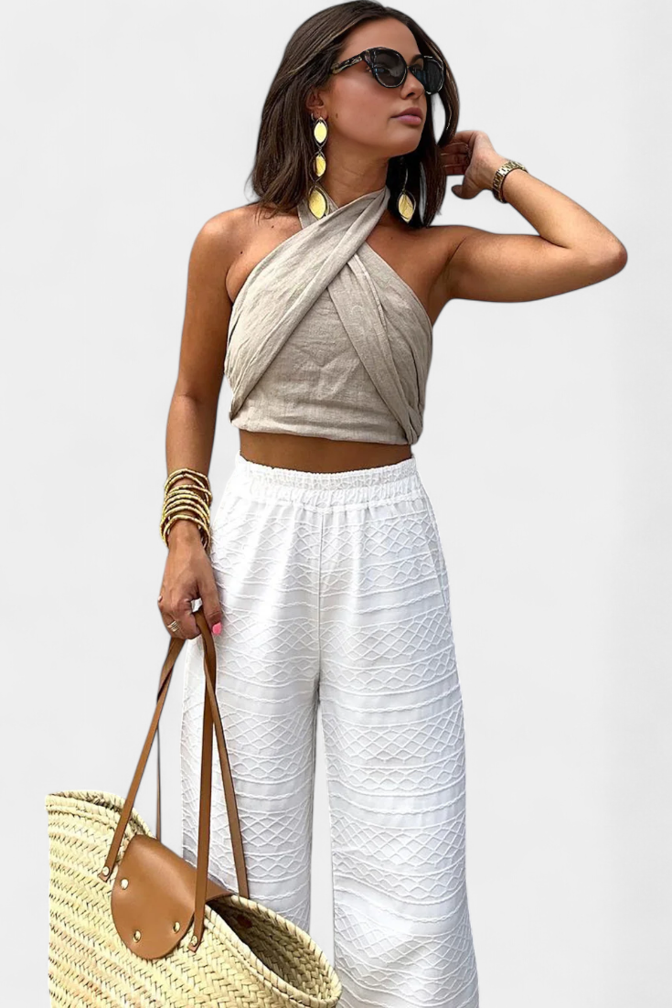 Lena | Chic Halter Top