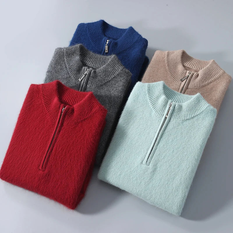 Laurent | Luxe Cashmere Zip