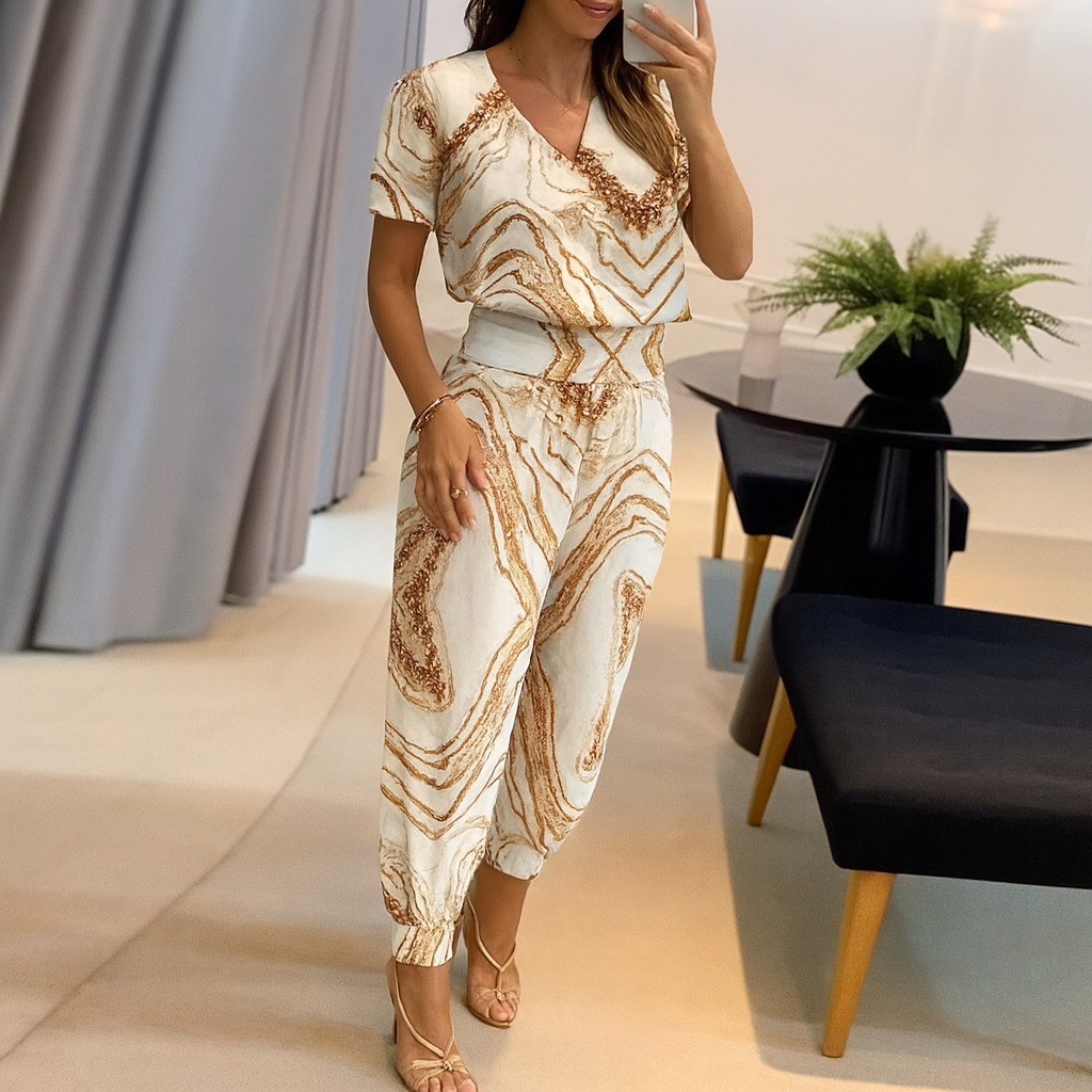 Isabeau | Chic Blouse Set