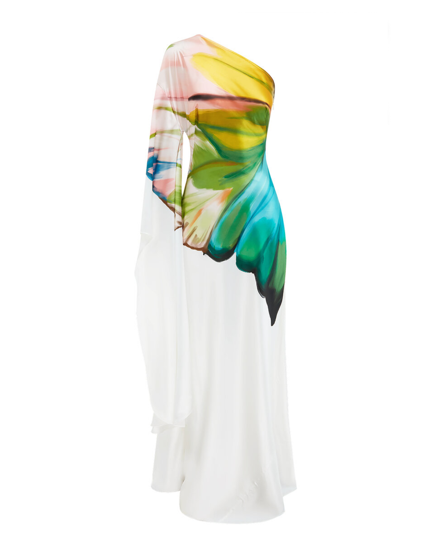 Florence | Hand-Painted Cream Dress