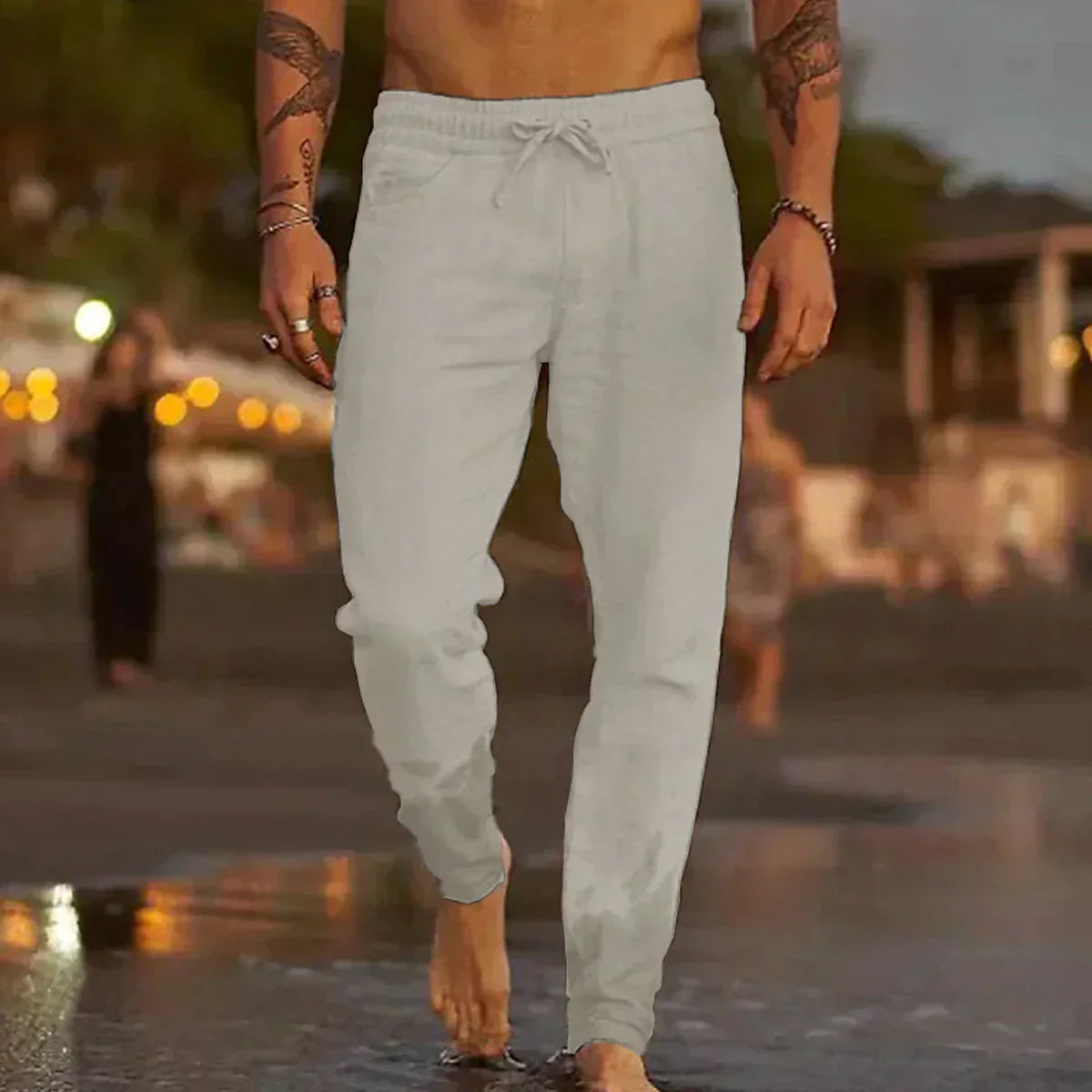 Liam | Linen Relaxed Pants