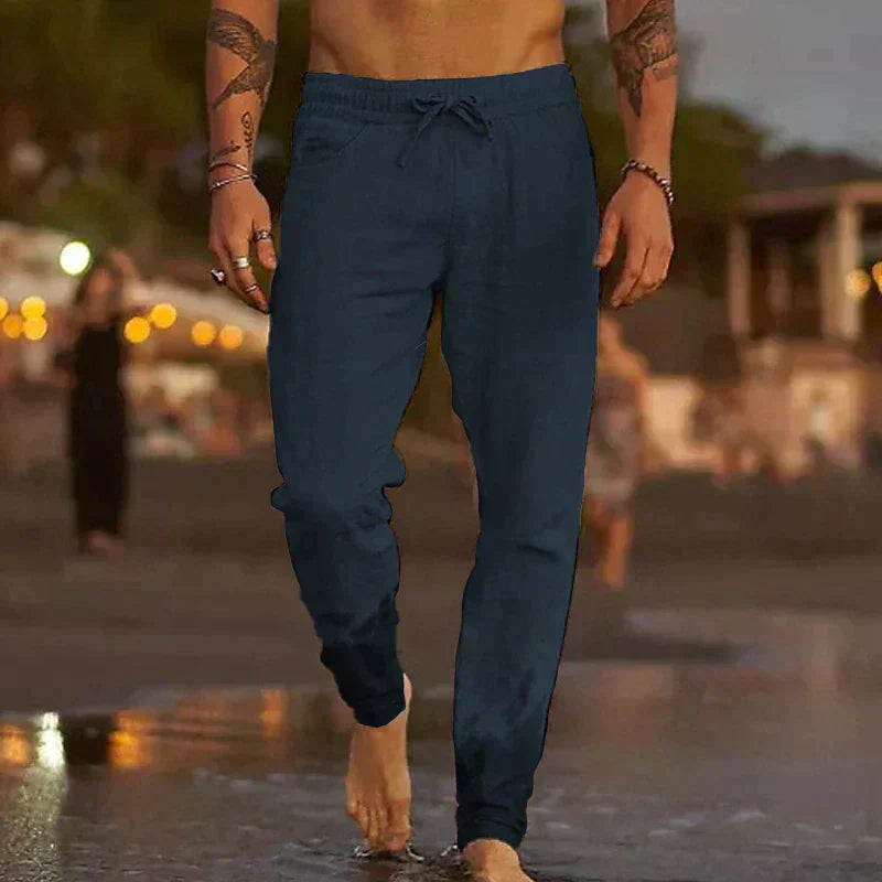 Liam | Linen Relaxed Pants