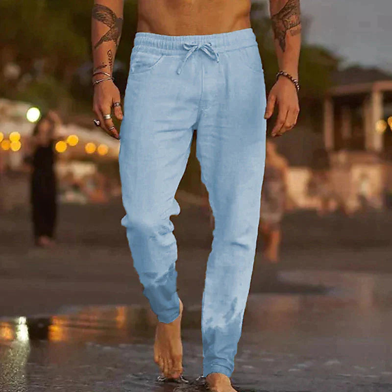 Liam | Linen Relaxed Pants