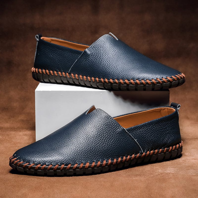 Marc | Elegant Leather Espadrilles