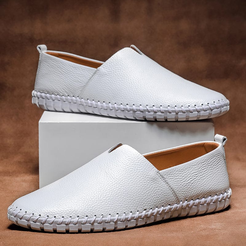 Marc | Elegant Leather Espadrilles