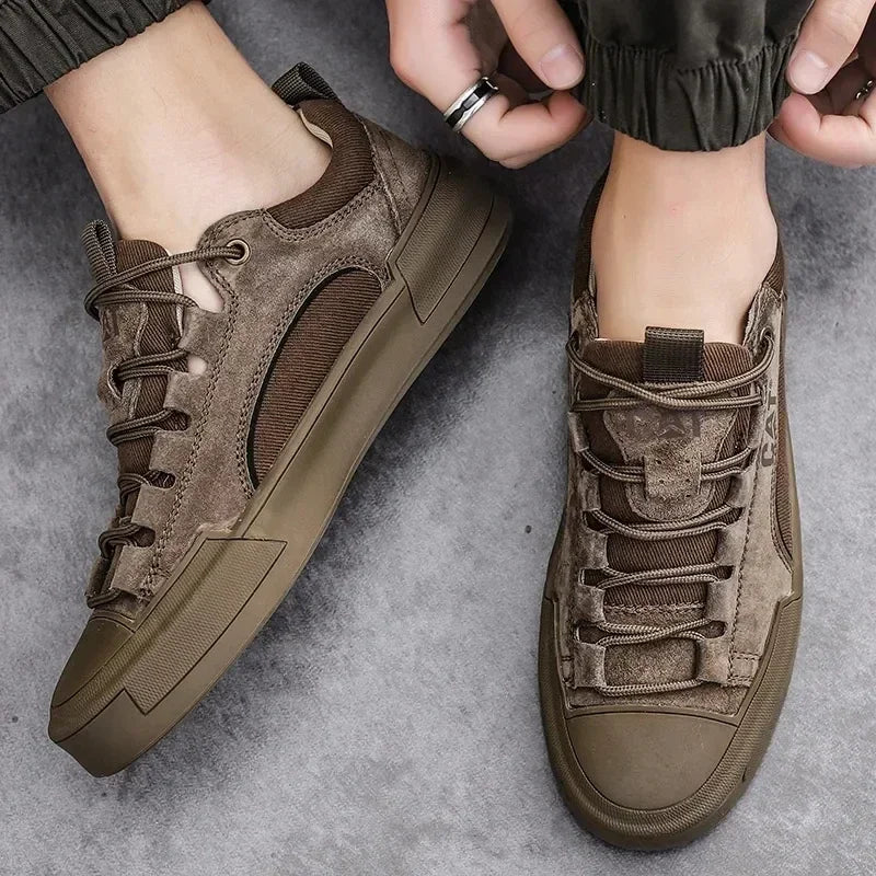 Ethan | Leather Sneakers