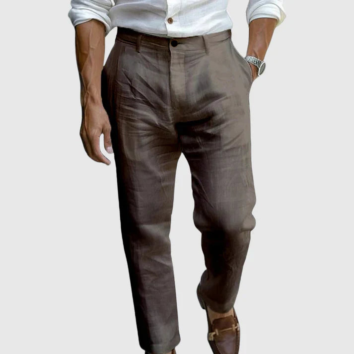 Lorenzo | Luxurious Linen Pants