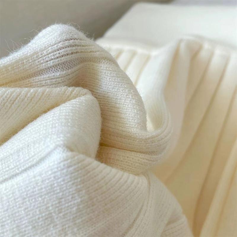 Sophie | Pleated Wool Dress