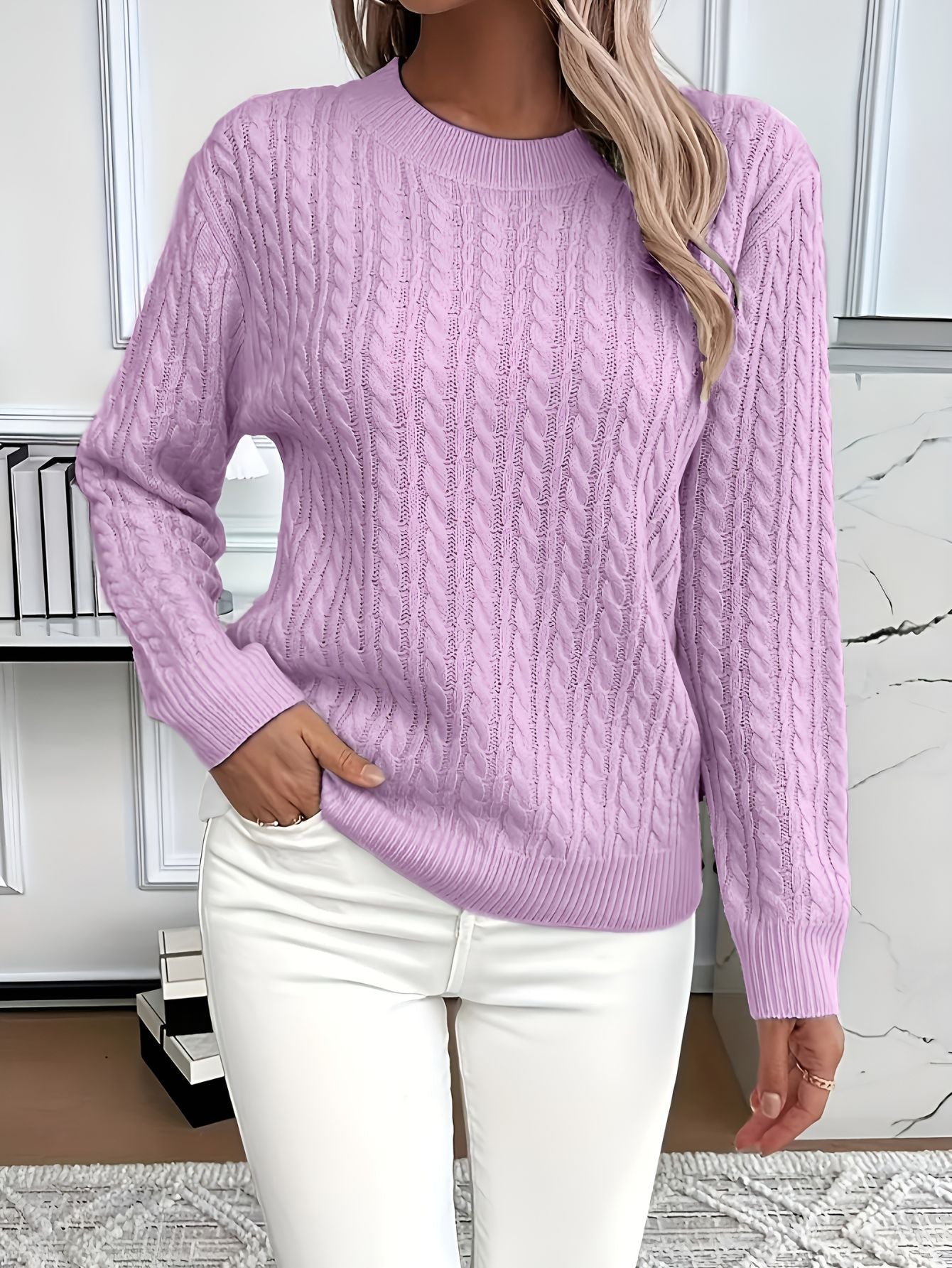 Audrey | Long Sleeve Ribbed Top