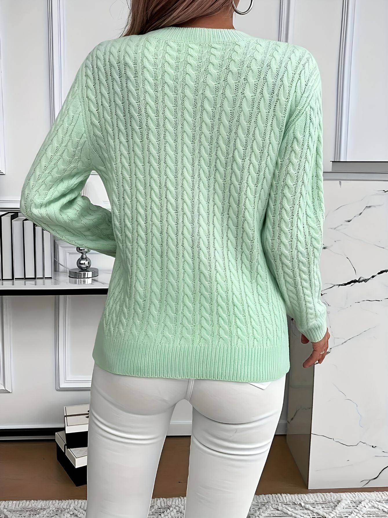 Audrey | Long Sleeve Ribbed Top