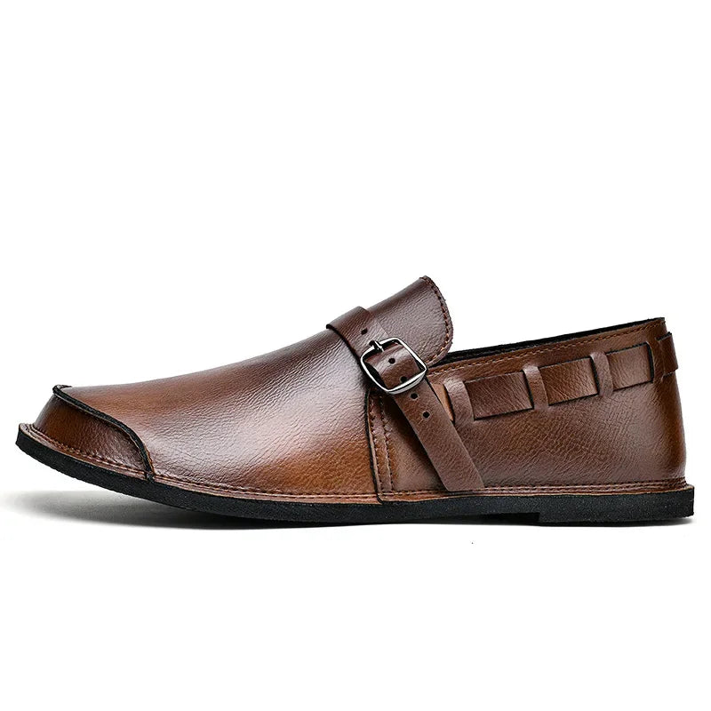 Lorenzo | Elegant Leather Loafers