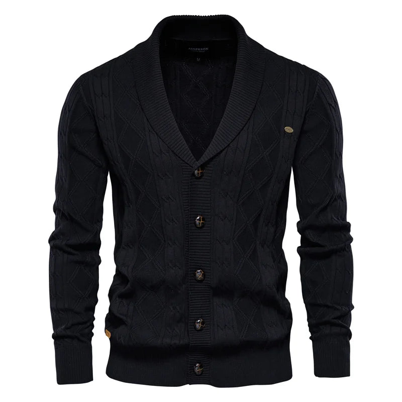 Gaspard | Fine Knit Cardigan