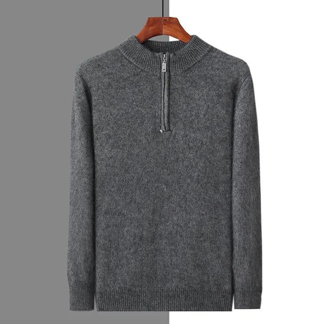 Laurent | Luxe Cashmere Zip
