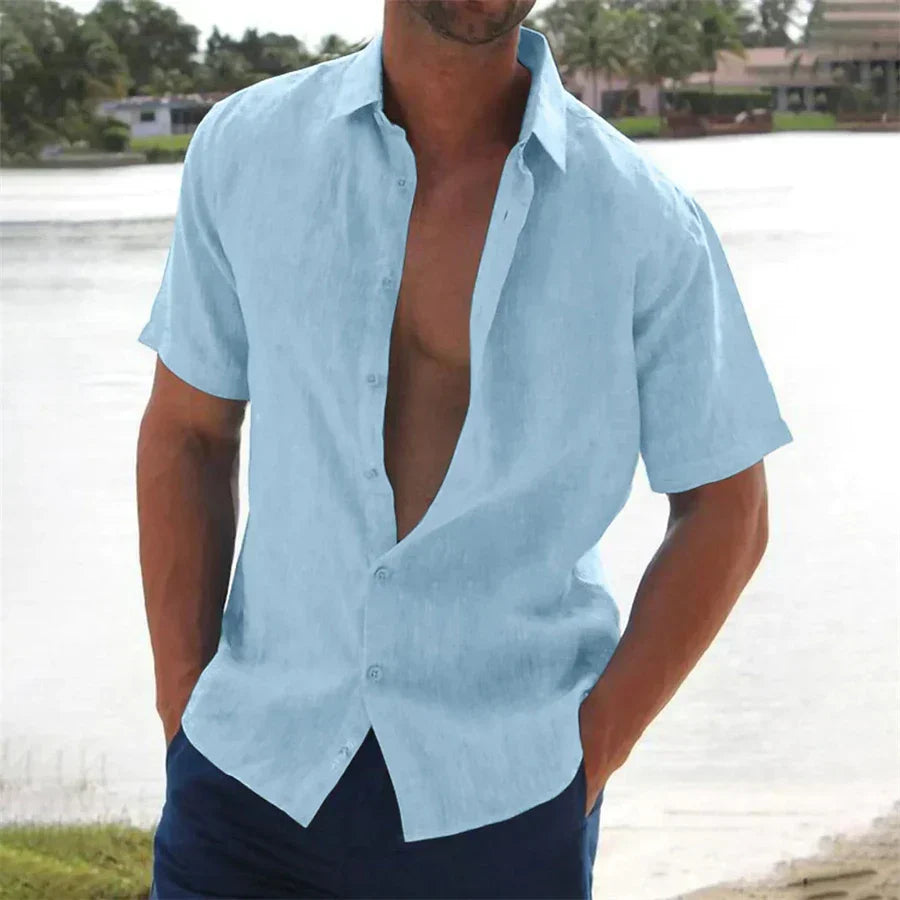 Lucas | Casual Linen Shirt