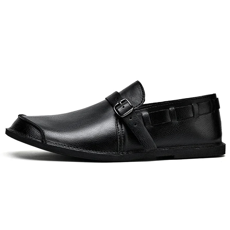 Lorenzo | Elegant Leather Loafers