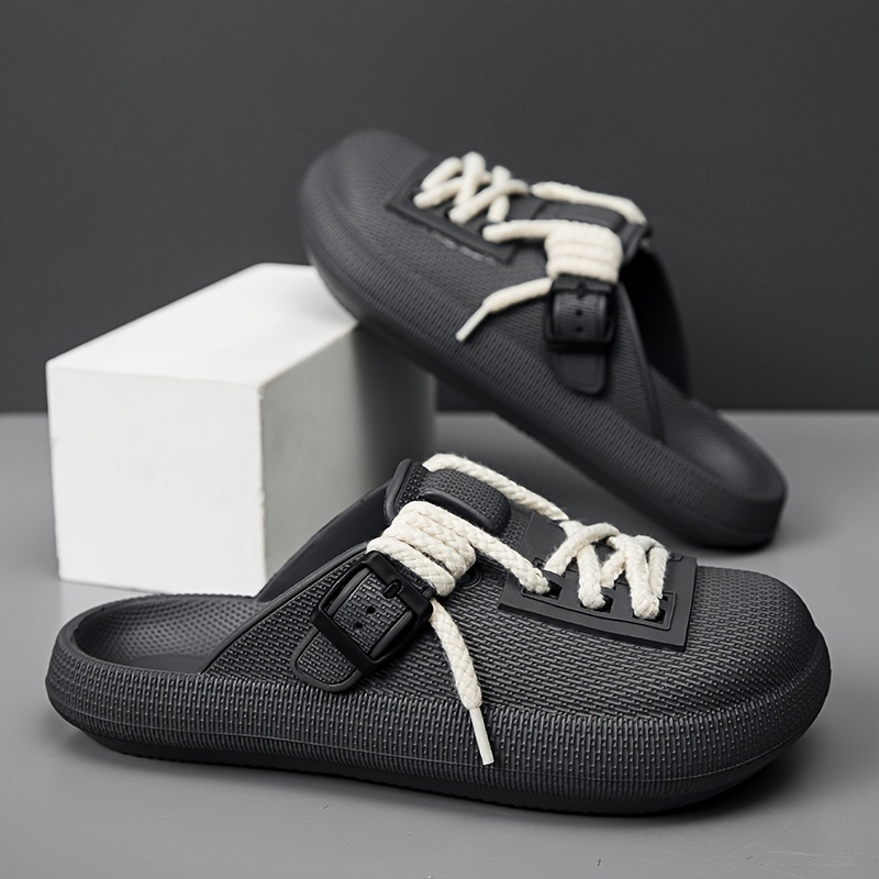 Eli | Lace-Up Sabots