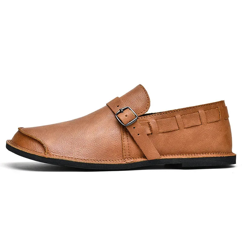 Lorenzo | Elegant Leather Loafers