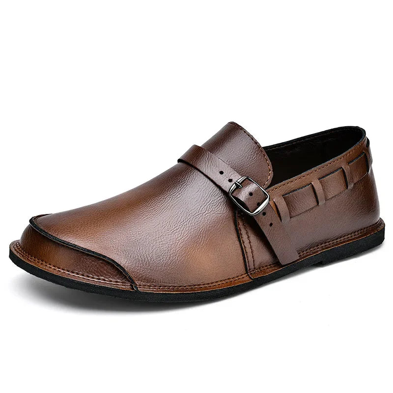 Lorenzo | Elegant Leather Loafers
